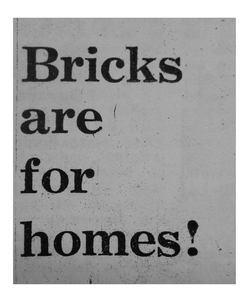 "Bricks" © Elisabetta Benassi