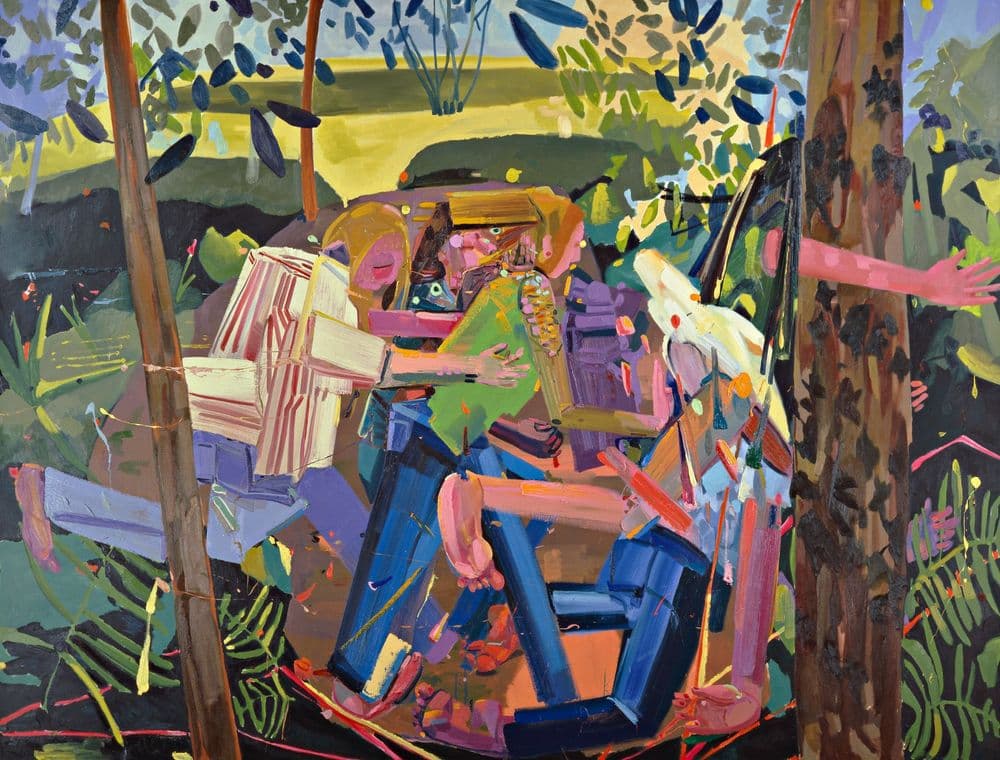 Dana Schutz, "Run", 2003-2004 © Dana Schutz