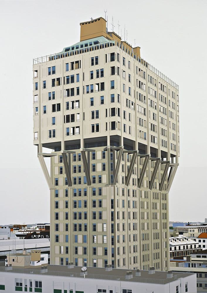 Daniel Rich, "Torre Velasca (Velasca Tower)", 2006 © Daniel Rich | ph. Carlo Vannini