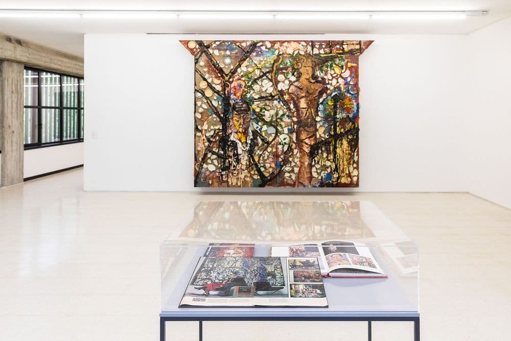 "Show Case. Exhibiting the Archive", 2021, exhibition view © JULIAN SCHNABEL, by SIAE | ph. Bruno Cattani