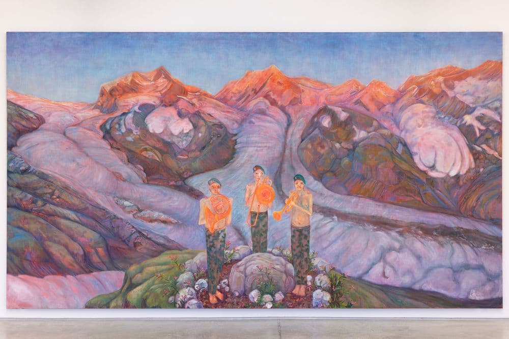 Andriu Deplazes, "Alpenglühn (Alpenglow)", 2023 © Andriu Deplazes | ph. Roberto Marossi