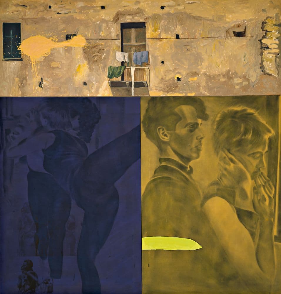 David Salle, "The Farewell Painting", 1985 © David Salle | ph. Carlo Vannini