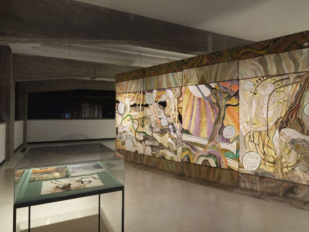 Emma Talbot, "The Age", 2022-2023, veduta di mostra © Emma Talbot | ph. Dario Lasagni