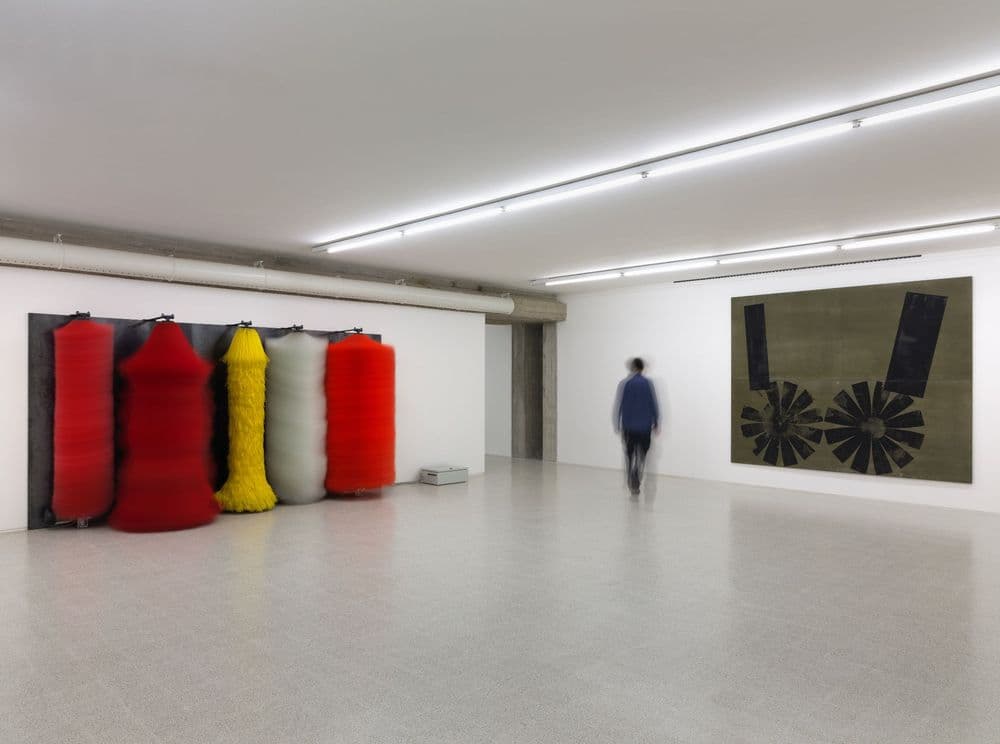 "Industriale immaginario", 2015-2016, exhibition view © Lara Favaretto © Annette Lemieux | ph. Dario Lasagni