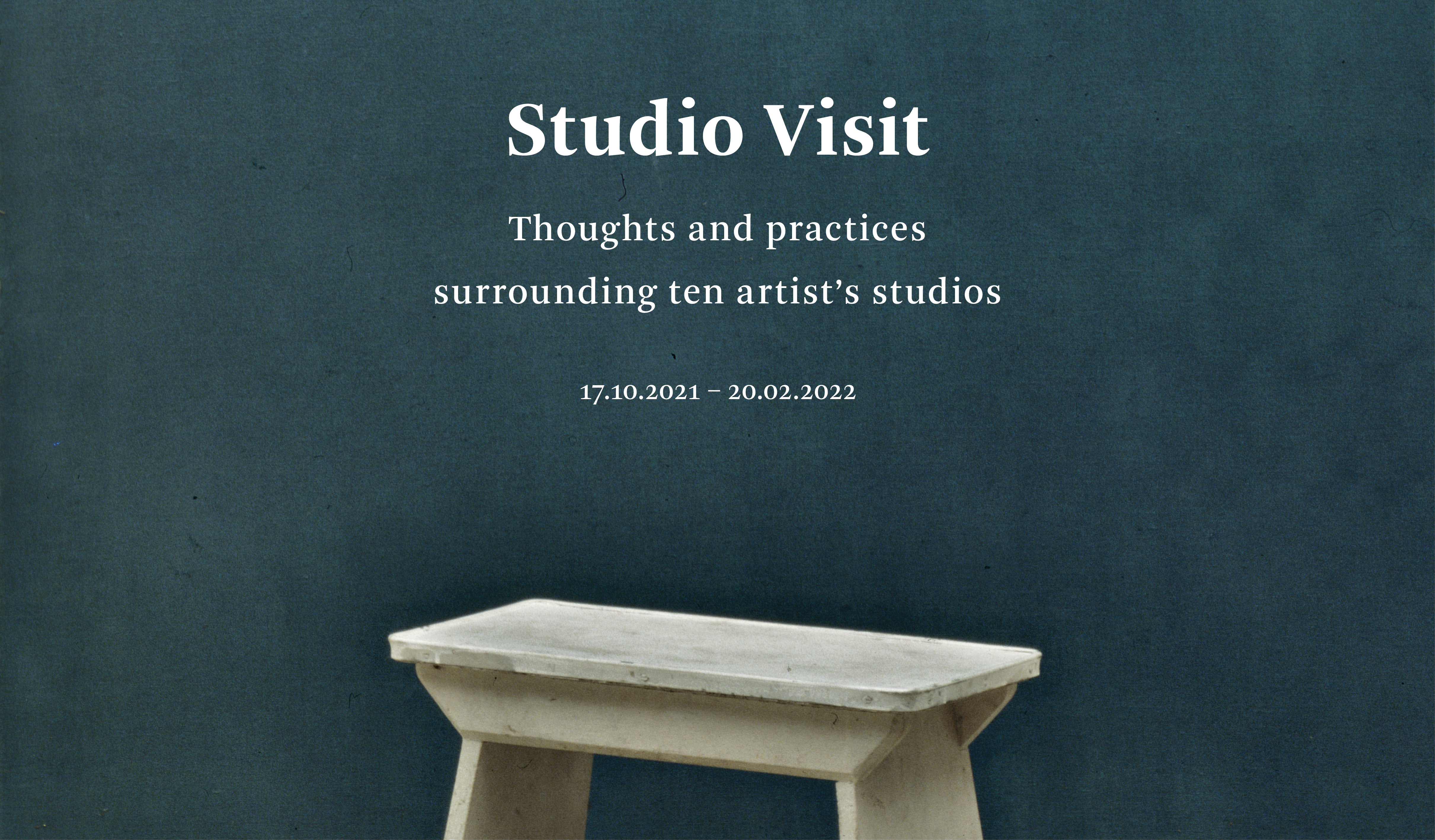  - Studio Visit. Thoughts and practices surrounding ten artist's studios 